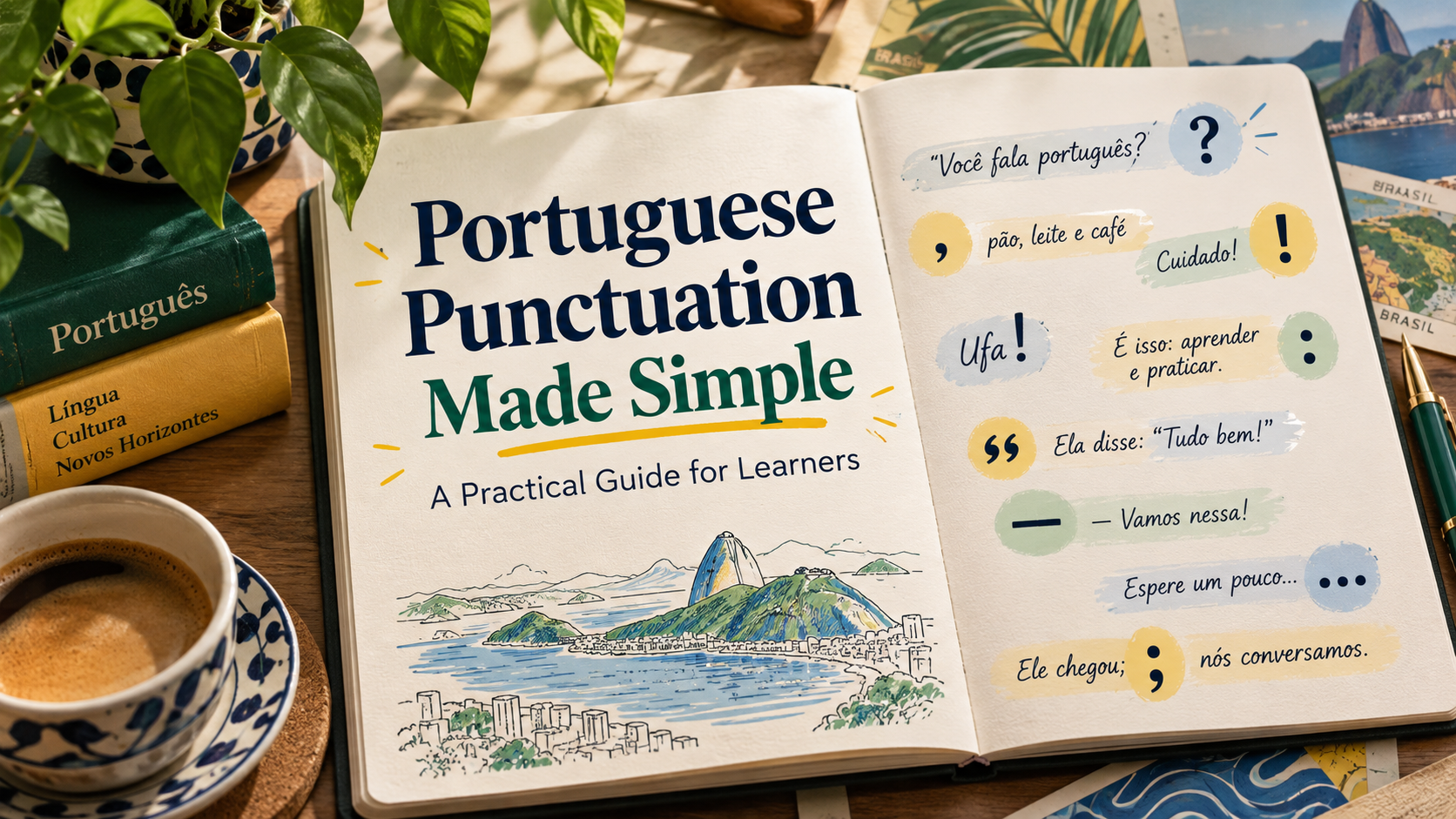 Portuguese Punctuation Made Simple: A Practical Guide for Learners